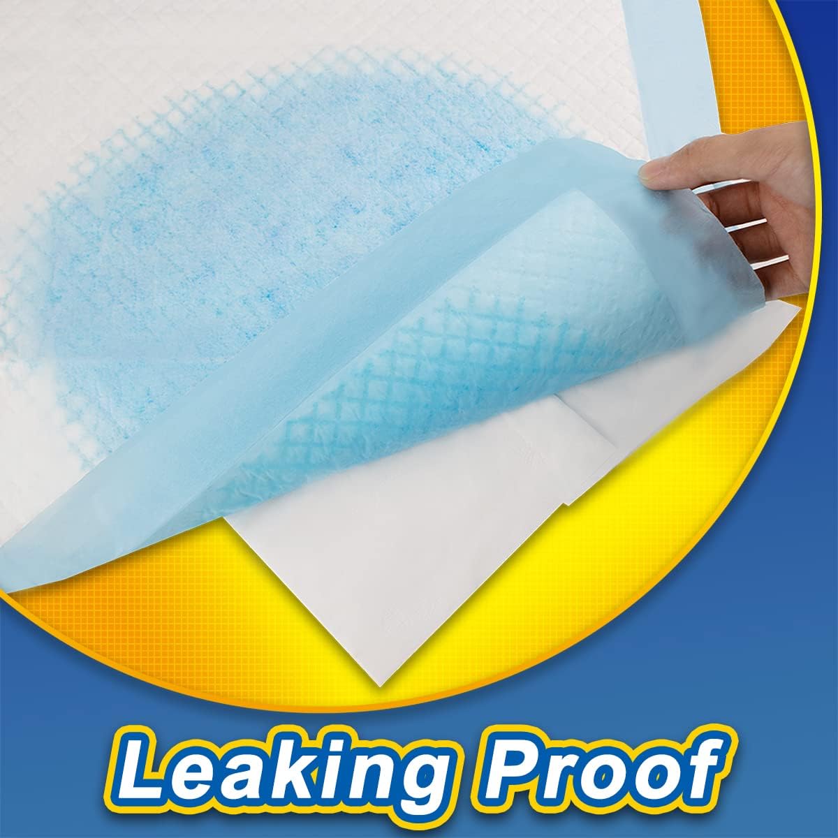 Dog Pee Pads Extra Large 30"x36", Super Absorbent Pee Pads for Dogs, Disposable Urine Bed Pads for Doggie, Thicken XXL Puppy Pads, Piddle Pads X-Large for Indoor, Outdoor Use