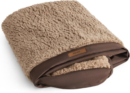 Waterproof Dog Bed Cover Replacement, Large 36x27x3in, Green | 100% Oxford Fabric, For Outdoor and Indoor Use, Machine Washable, Custom Fit for Dog or Cat Pet Mats, Easy Care
