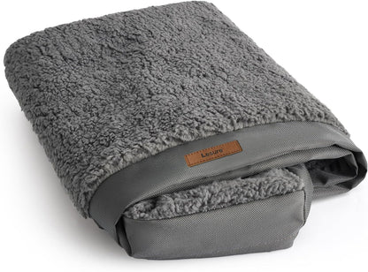 Waterproof Dog Bed Cover Replacement, Large 36x27x3in, Green | 100% Oxford Fabric, For Outdoor and Indoor Use, Machine Washable, Custom Fit for Dog or Cat Pet Mats, Easy Care
