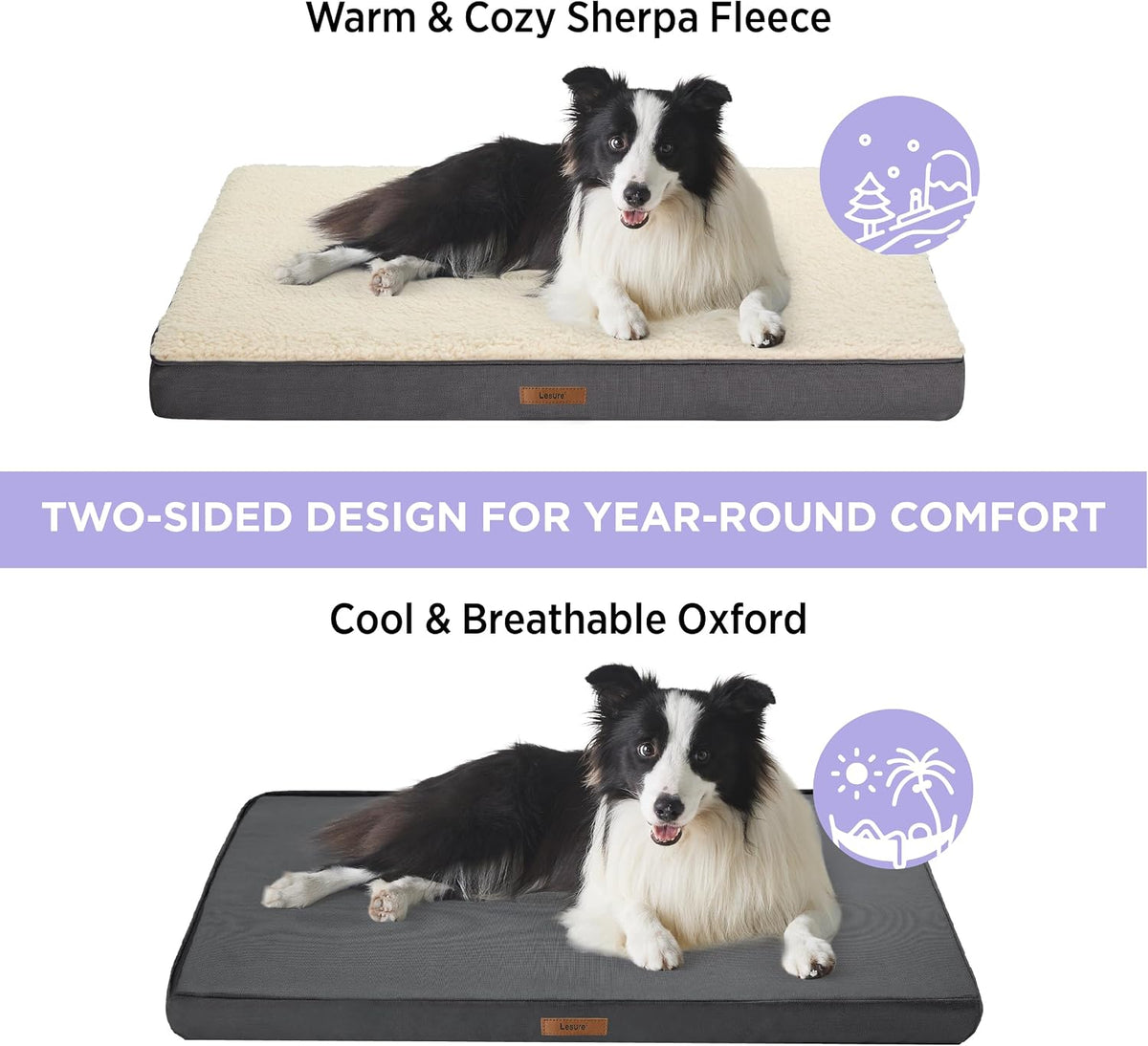 Waterproof Dog Bed Cover Replacement, Large 36x27x3in, Green | 100% Oxford Fabric, For Outdoor and Indoor Use, Machine Washable, Custom Fit for Dog or Cat Pet Mats, Easy Care