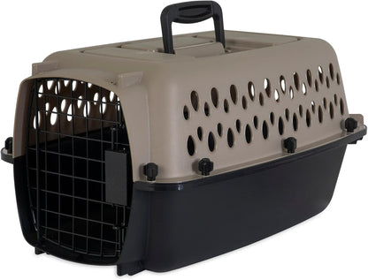 Vari Dog Kennel, Carrier, XS 19in, Up to 10lbs, Taupe