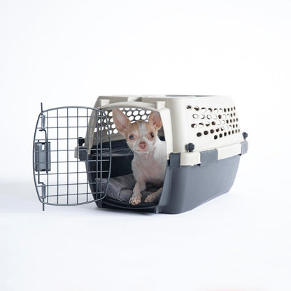 Vari Dog Kennel, Carrier, XS 19in, Up to 10lbs, Taupe