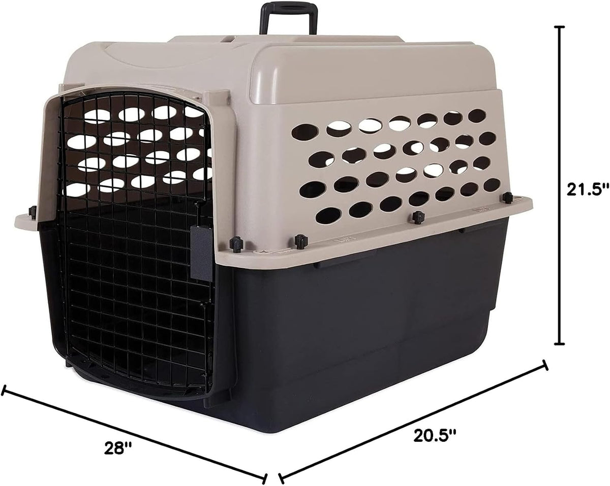 Vari Dog Kennel, Carrier, XS 19in, Up to 10lbs, Taupe