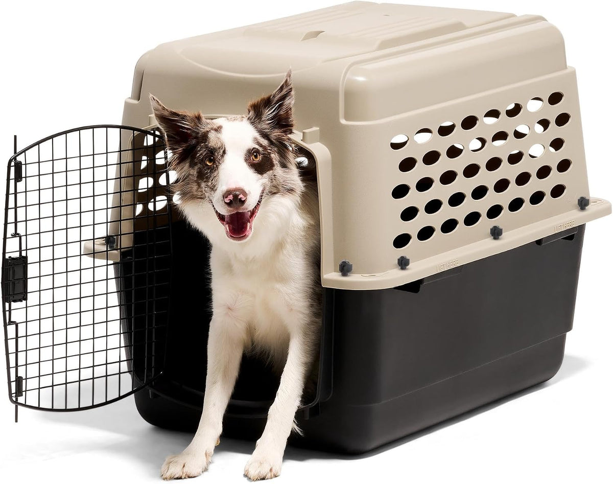 Vari Dog Kennel, Carrier, XS 19in, Up to 10lbs, Taupe