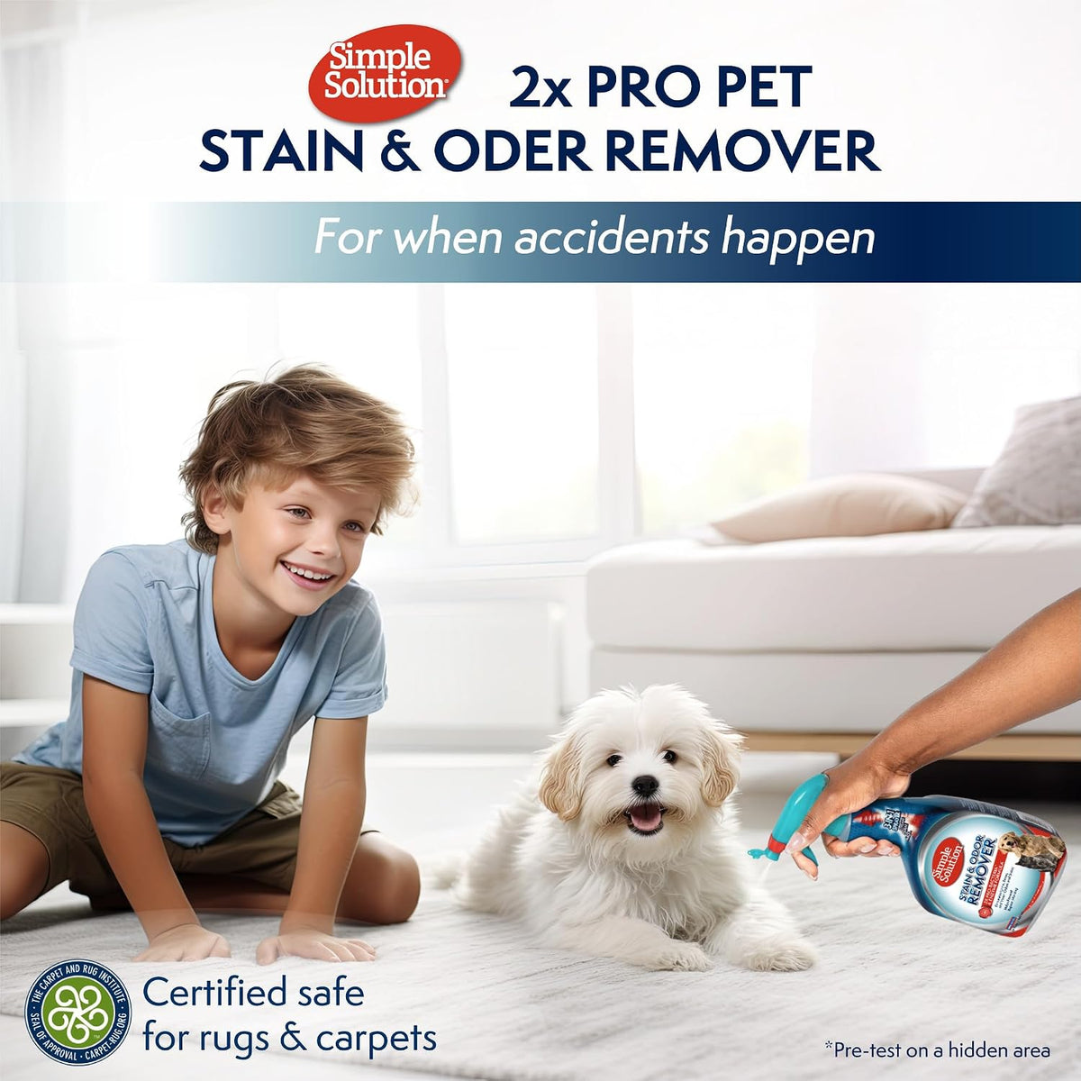 Extreme Stain & Odor Remover, Pee Cleaner, 32oz (Pack of 2)