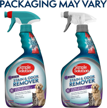 Extreme Stain & Odor Remover, Pee Cleaner, 32oz (Pack of 2)