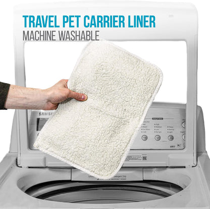 Original Deluxe Travel Pet Carrier, Airline Approved - Black, Large