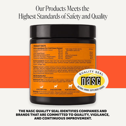 Vet Recommended Hip and Joint Supplement for Dogs