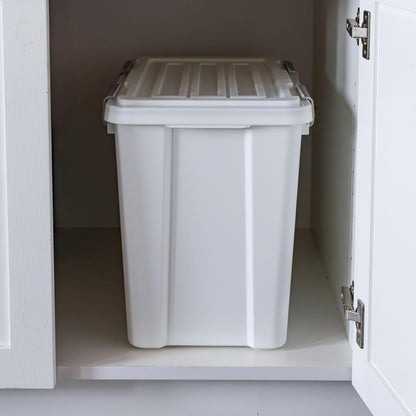 Dog Food Storage Container, Up to 30 lbs, Gray/Dark Gray