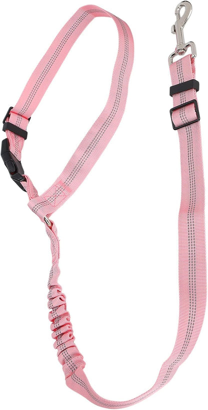 Dog Seat Belt for Car, Dog Car Harness Dog Nylon Reflective Safety Seatbelt Strap Crash Tested Dog Seat Belt Dog Restraints Vehicle Seatbelts Harness Puppy Safety Harness for
