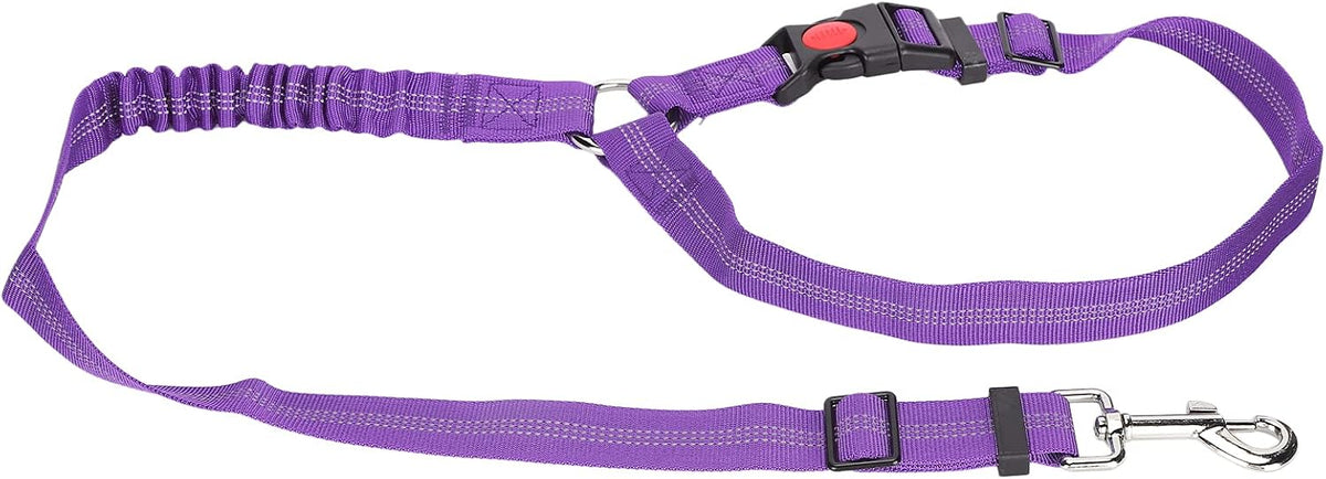 Dog Seat Belt for Car, Dog Car Harness Dog Nylon Reflective Safety Seatbelt Strap Crash Tested Dog Seat Belt Dog Restraints Vehicle Seatbelts Harness Puppy Safety Harness for