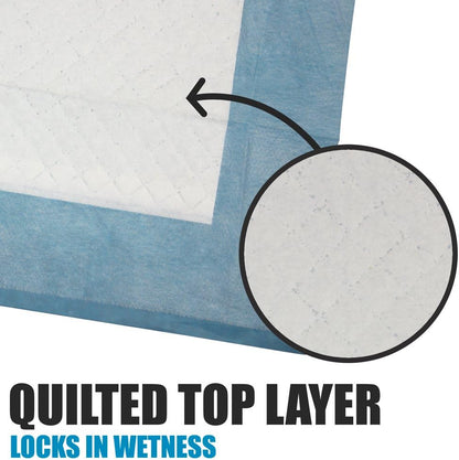 Puppy Pads Leak-Proof 22"x 22" - Absorbent Pee Pads for Dogs with 6-Layer Design, Rapid Dry Sheet & Built-in Attractant - Dog Pad with Odor Control, Perfect for Puppies & Senior Dogs