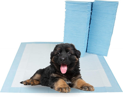 Puppy Pads Leak-Proof 22"x 22" - Absorbent Pee Pads for Dogs with 6-Layer Design, Rapid Dry Sheet & Built-in Attractant - Dog Pad with Odor Control, Perfect for Puppies & Senior Dogs