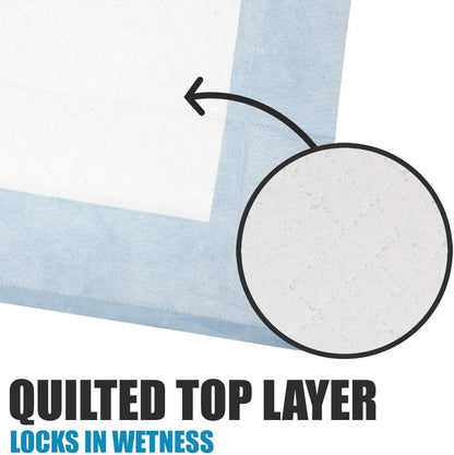 Puppy Pads Leak-Proof 22"x 22" - Absorbent Pee Pads for Dogs with 6-Layer Design, Rapid Dry Sheet & Built-in Attractant - Dog Pad with Odor Control, Perfect for Puppies & Senior Dogs