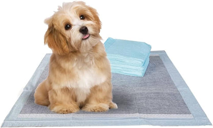 Puppy Pads Leak-Proof 22"x 22" - Absorbent Pee Pads for Dogs with 6-Layer Design, Rapid Dry Sheet & Built-in Attractant - Dog Pad with Odor Control, Perfect for Puppies & Senior Dogs