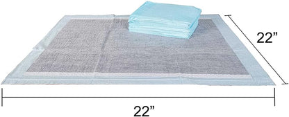 Puppy Pads Leak-Proof 22"x 22" - Absorbent Pee Pads for Dogs with 6-Layer Design, Rapid Dry Sheet & Built-in Attractant - Dog Pad with Odor Control, Perfect for Puppies & Senior Dogs