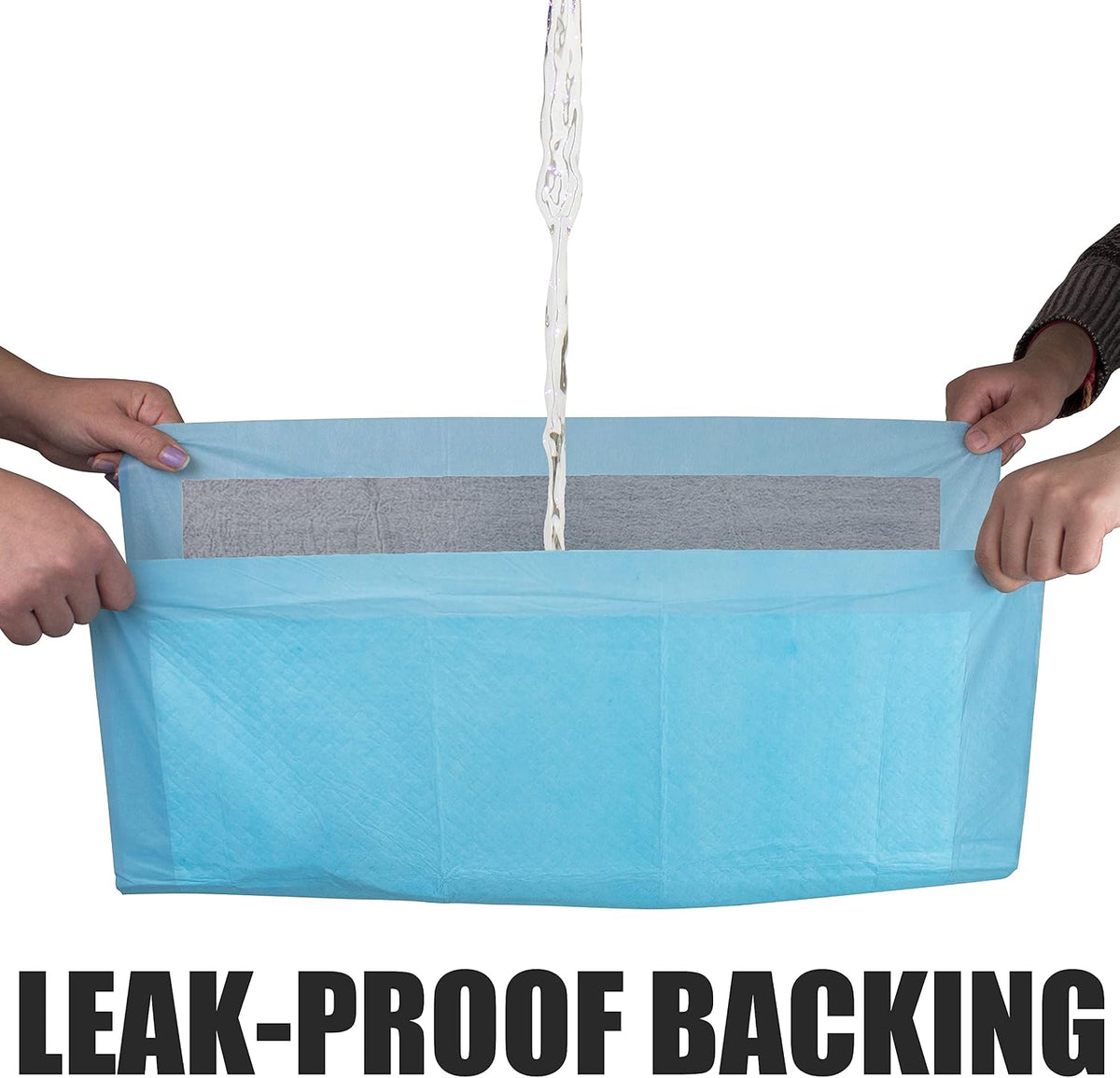 Puppy Pads Leak-Proof 22"x 22" - Absorbent Pee Pads for Dogs with 6-Layer Design, Rapid Dry Sheet & Built-in Attractant - Dog Pad with Odor Control, Perfect for Puppies & Senior Dogs