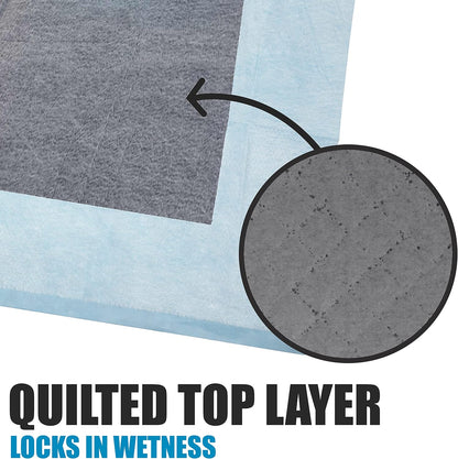Puppy Pads Leak-Proof 22"x 22" - Absorbent Pee Pads for Dogs with 6-Layer Design, Rapid Dry Sheet & Built-in Attractant - Dog Pad with Odor Control, Perfect for Puppies & Senior Dogs