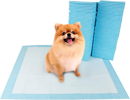 Puppy Pads Leak-Proof 22"x 22" - Absorbent Pee Pads for Dogs with 6-Layer Design, Rapid Dry Sheet & Built-in Attractant - Dog Pad with Odor Control, Perfect for Puppies & Senior Dogs