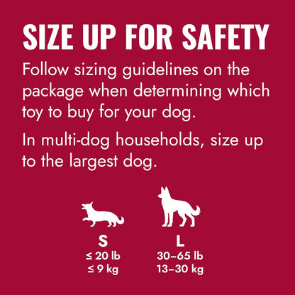 Flyer, Natural Rubber Flying Disc Fetch Toy, for Medium/Large Dogs