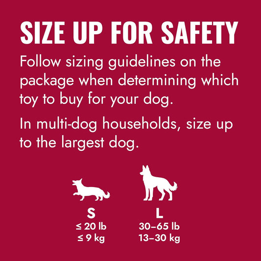 Flyer, Natural Rubber Flying Disc Fetch Toy, for Medium/Large Dogs