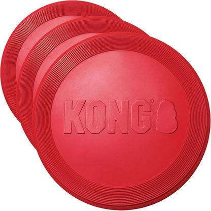 Flyer, Natural Rubber Flying Disc Fetch Toy, for Medium/Large Dogs