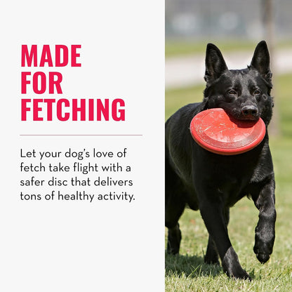 Flyer, Natural Rubber Flying Disc Fetch Toy, for Medium/Large Dogs