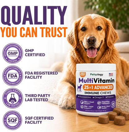 Glucosamine for Dogs, 170 Chews, Hip and Joint Supplement for Dogs