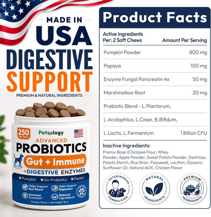 Glucosamine for Dogs, 170 Chews, Hip and Joint Supplement for Dogs