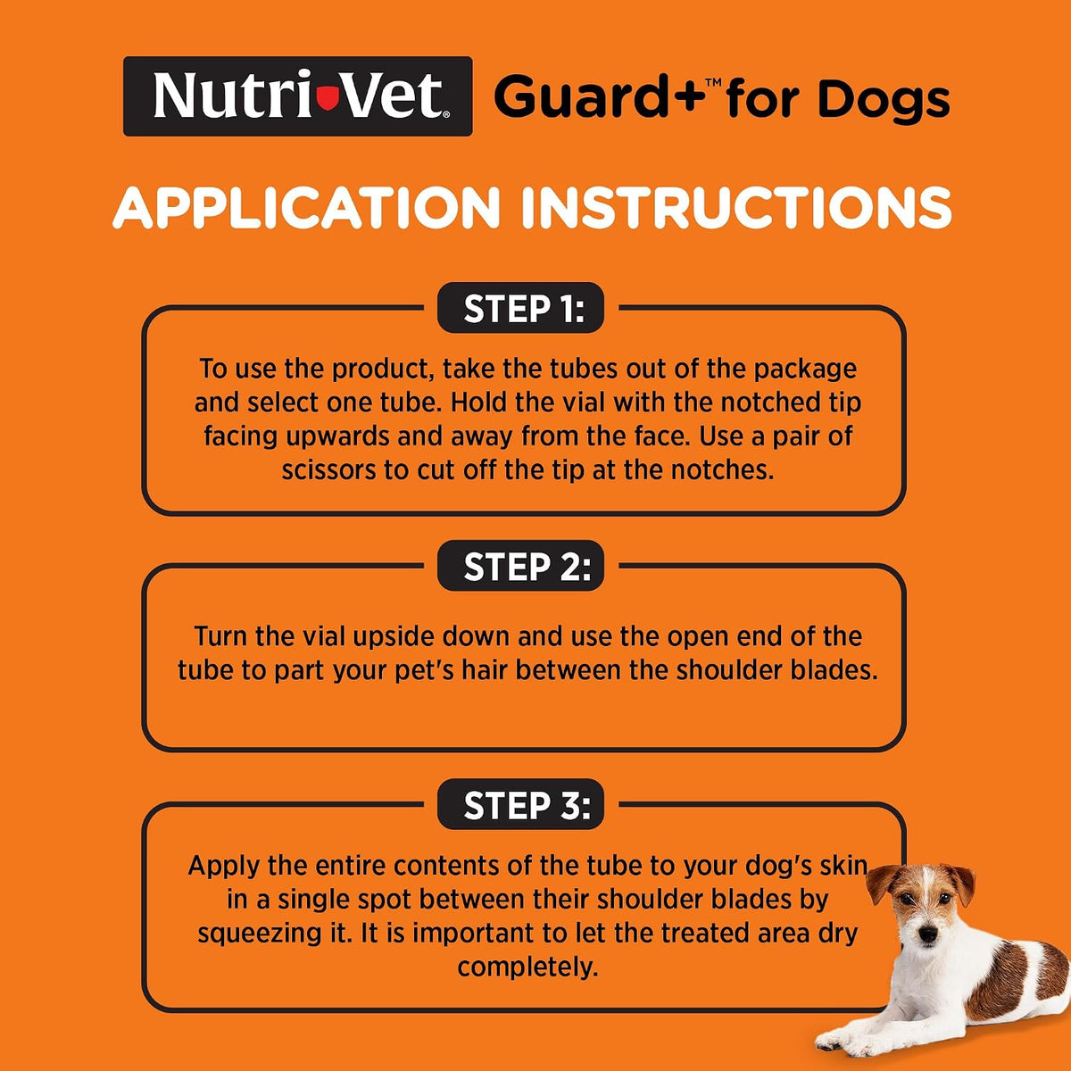 Guard+ Spot On for Dogs 5-22 lbs, Flea Treatment, 3 Doses