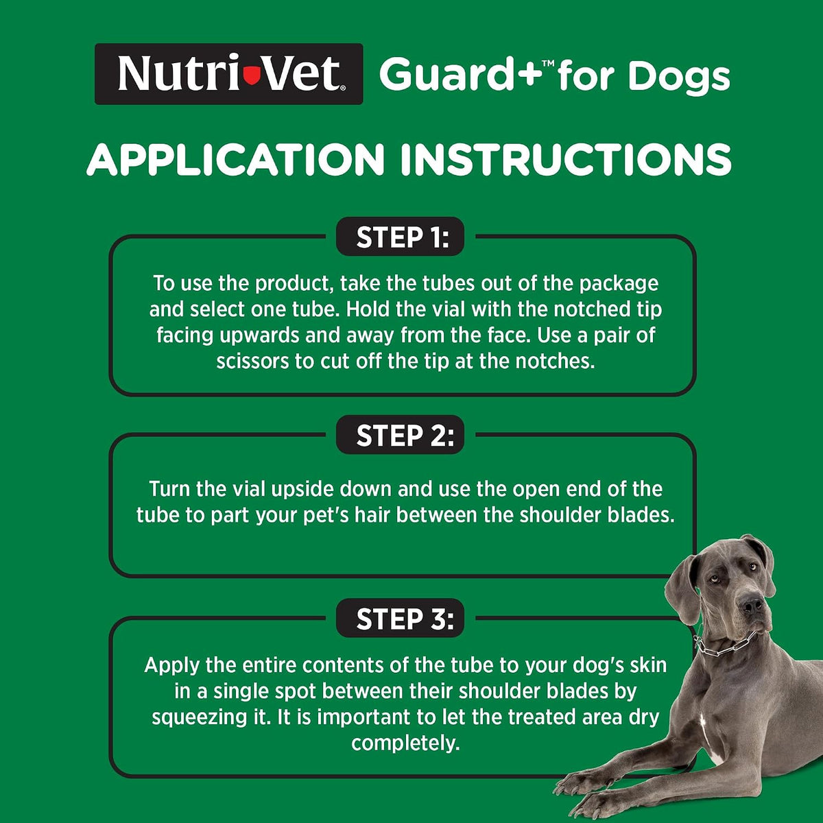Guard+ Spot On for Dogs 5-22 lbs, Flea Treatment, 3 Doses