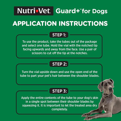 Guard+ Spot On for Dogs 5-22 lbs, Flea Treatment, 3 Doses