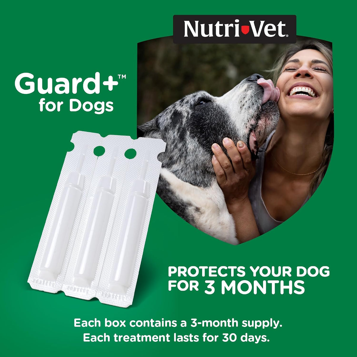 Guard+ Spot On for Dogs 5-22 lbs, Flea Treatment, 3 Doses