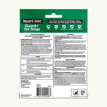 Guard+ Spot On for Dogs 5-22 lbs, Flea Treatment, 3 Doses