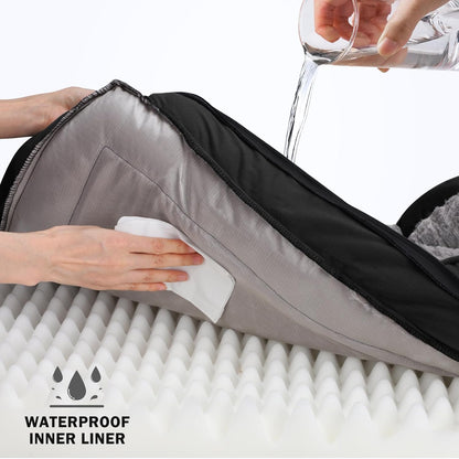 Orthopedic Dog Beds Large Sized, XL Washable Dog Sofa with Egg-Crate Foam, Waterproof Lining and Non-Skid Bottom