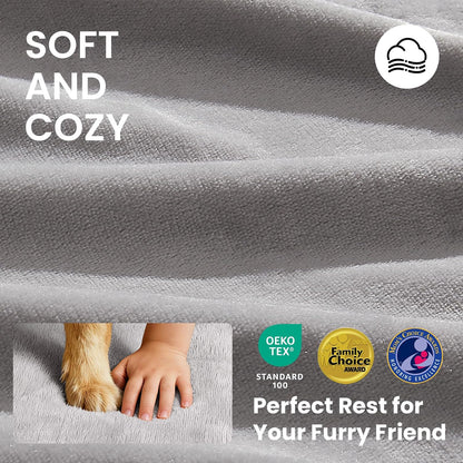 Orthopedic Waterproof Large Dog Bed, Memory Foam, 41 inch-XL(Gray)