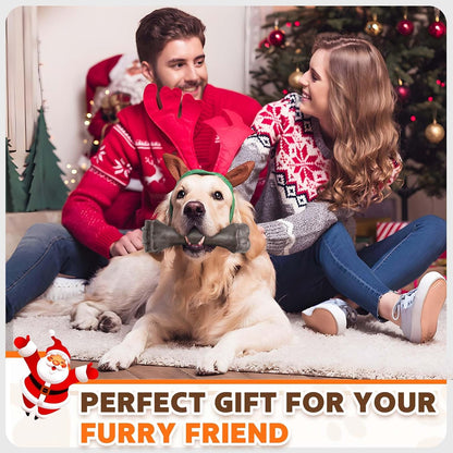 Dog Toys for Aggressive Chewers, Indestructible Bones Toy for Aggressive Chewers, Tough Puppy Chew Toy for Heavy Duty Dogs, Big Dog Teething Toys with Durable Nylon for Large/Medium Breed Puppies