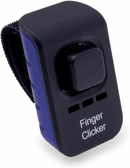 Educator E-Collar Adjustable Dog Training Finger Clicker, Yellow