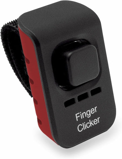 Educator E-Collar Adjustable Dog Training Finger Clicker, Yellow
