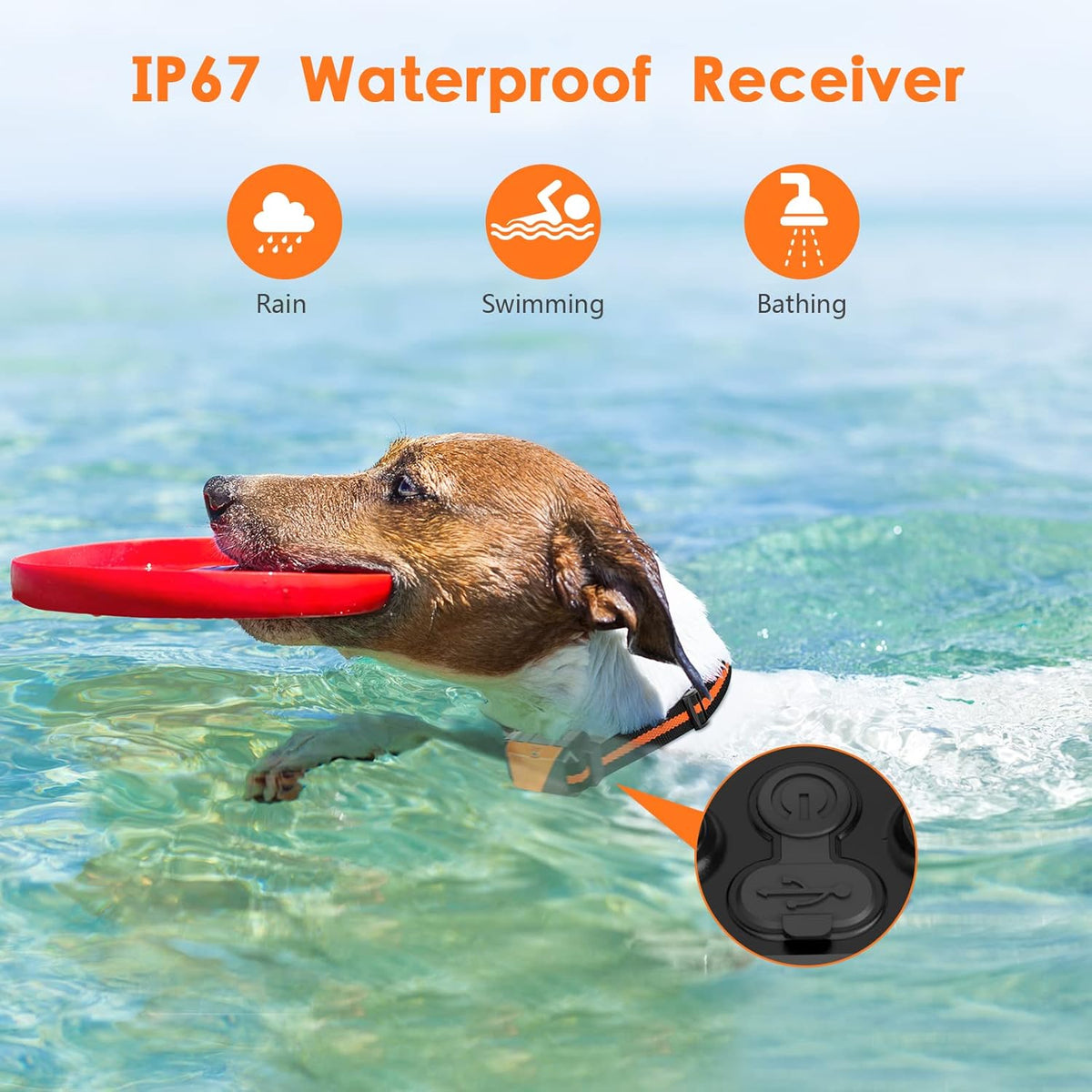 Shock Collar for Dogs, Dog Training Collar with Remote, 3 Modes