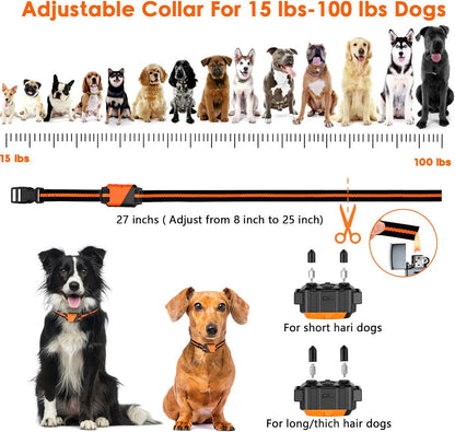 Shock Collar for Dogs, Dog Training Collar with Remote, 3 Modes