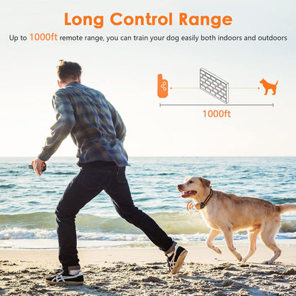 Shock Collar for Dogs, Dog Training Collar with Remote, 3 Modes