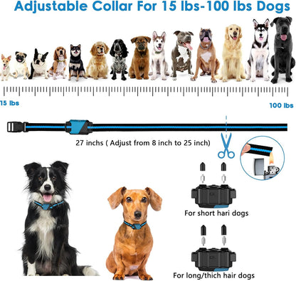 Shock Collar for Dogs, Dog Training Collar with Remote, 3 Modes