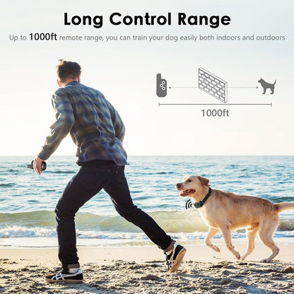 Shock Collar for Dogs, Dog Training Collar with Remote, 3 Modes