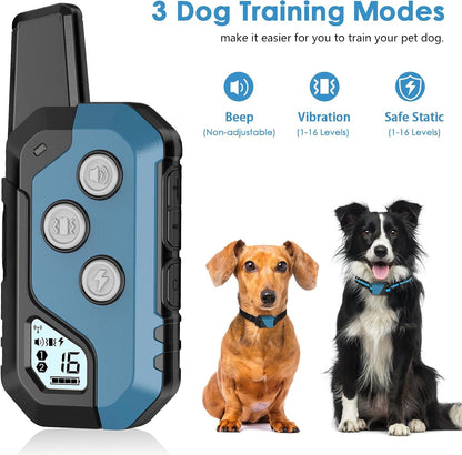 Shock Collar for Dogs, Dog Training Collar with Remote, 3 Modes