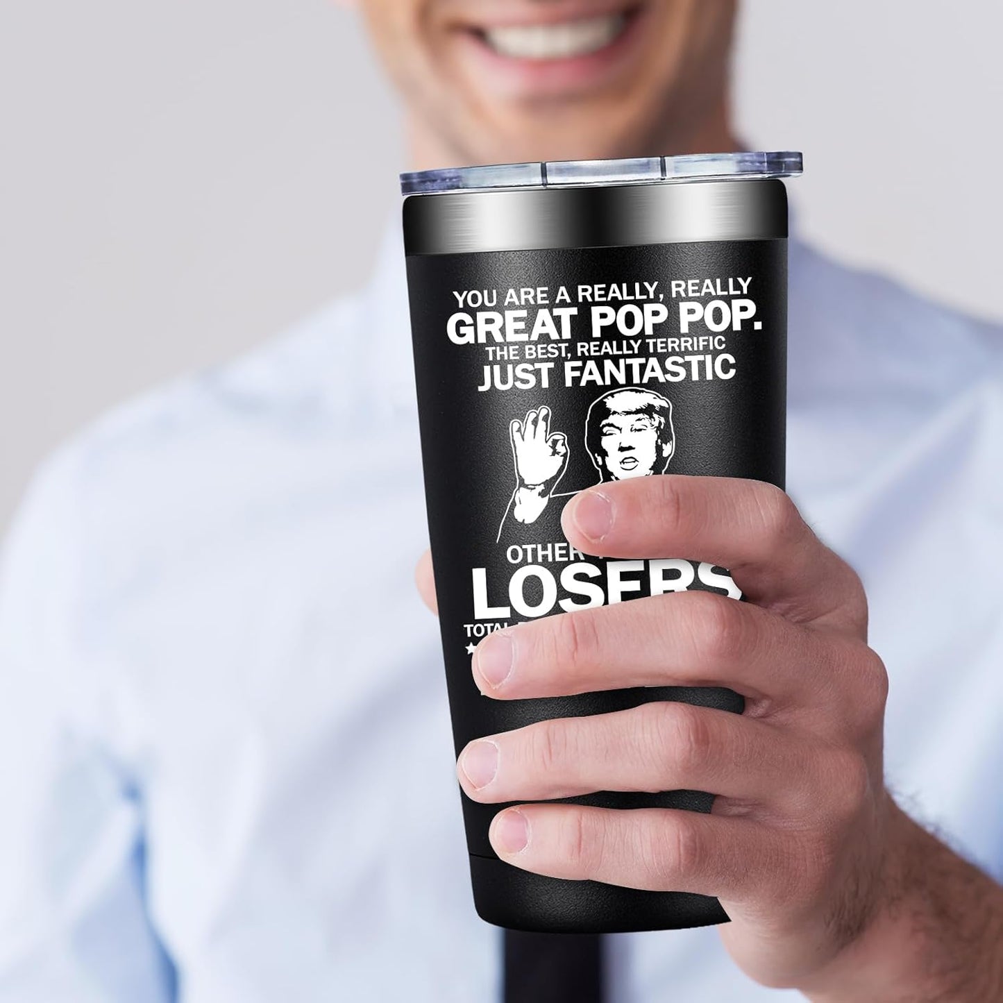 BIRGILT Pawpaw Gifts from Grandkids - Pawpaw Fathers Day Gift - Best Paw Paw Gifts for Grandpa, Grandfather - 20oz Tumbler Cup