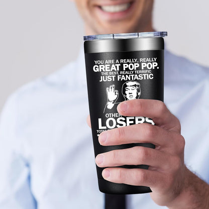 BIRGILT Pawpaw Gifts from Grandkids - Pawpaw Fathers Day Gift - Best Paw Paw Gifts for Grandpa, Grandfather - 20oz Tumbler Cup