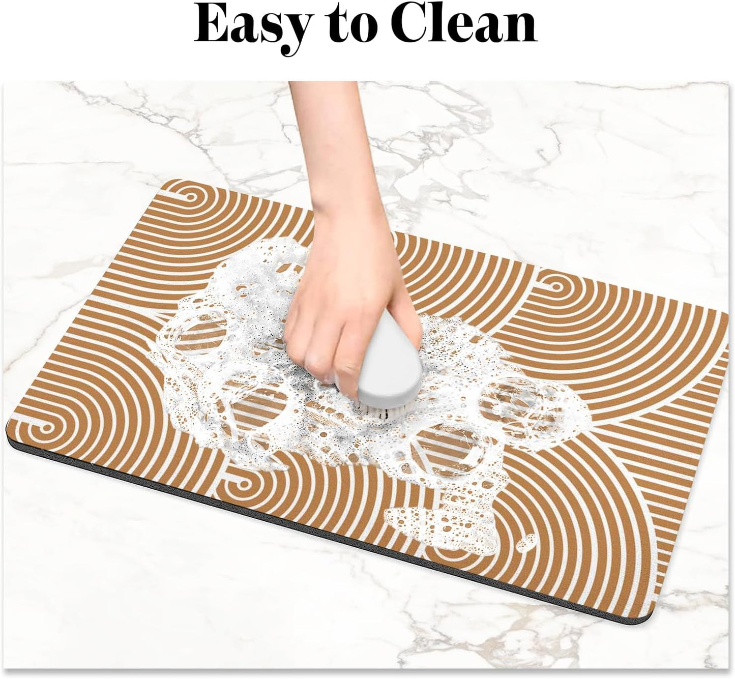 Dog Food Mats for Floors, Absorbent Dog Bowl Mat for Food and Water Dispenser, Quick Dry Cat Food Mat Pet Supplies