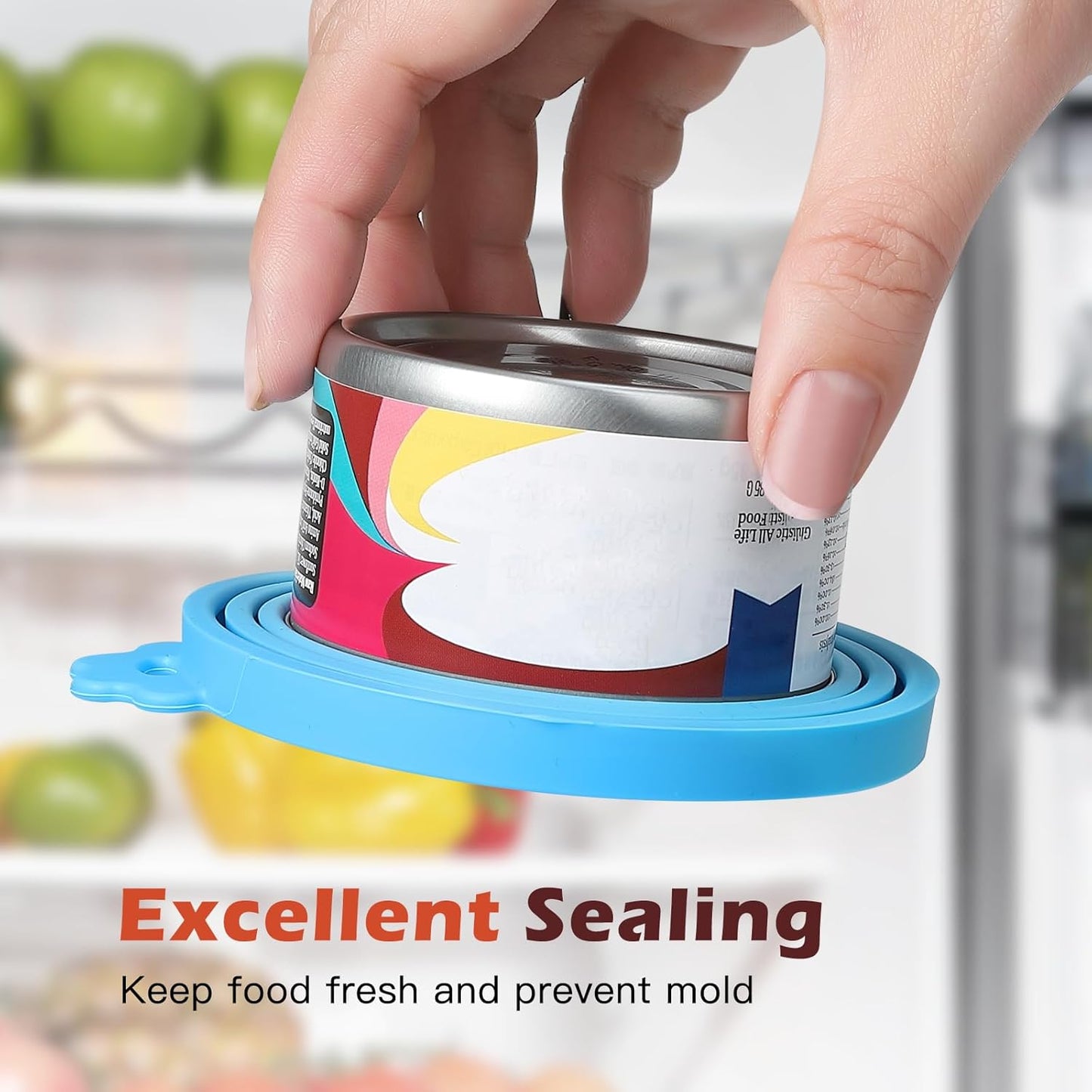 8 PACK Can Lids, Pet Food Can Cover and Food Mixing Spoons Food Canned Scoop, Fits Most Standard Size Dog and Cat Can Tops for Pet Cat Dog Feeding Can and Wet Food Storage