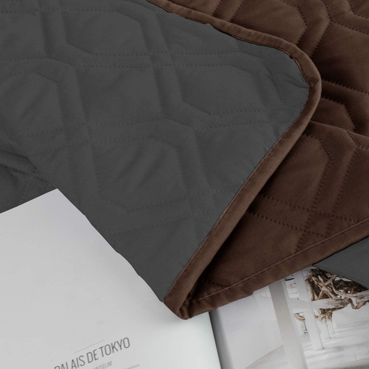 Ameritex Waterproof Dog Bed Cover Pet Blanket for Furniture Bed Couch Sofa Reversible - Colors A